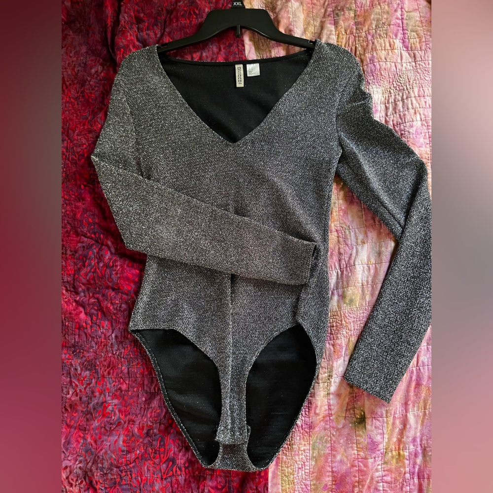 Sparkling long sleeve H&M bodysuit